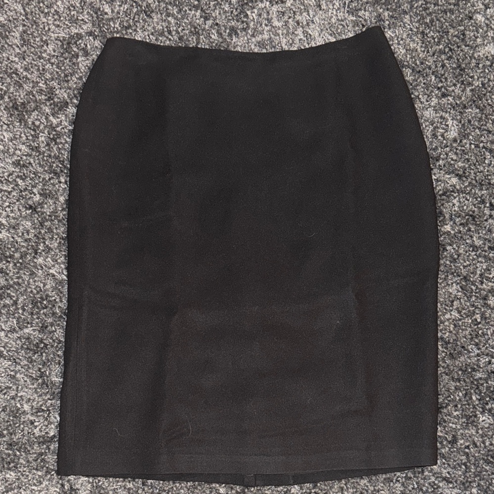 George Essentials Knee Length Black Pencil Skirt Size 10